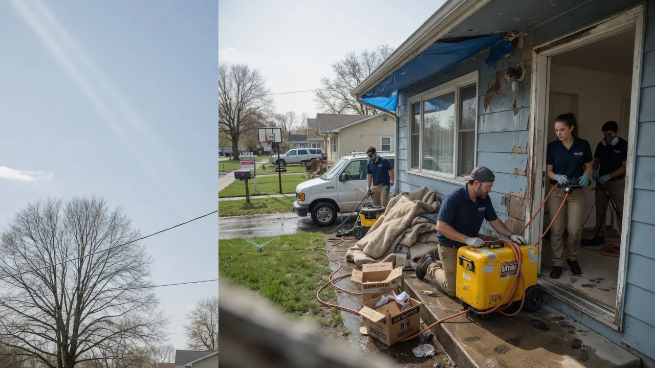 Basement Flood Cleanup in South Wales, NY near me